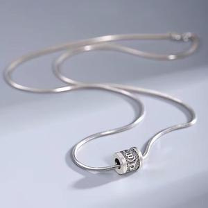 Vòng Cổ Xương Rắn, Dành Cho Nam Giới, Mặt Dây Chuyền Có Khắc Kinh Thánh, Phong Cách Tối Giản Và Thanh Lịch day  chuyenswarovski đồ bấm lỗ tai lần chỉ  sắc đá hành