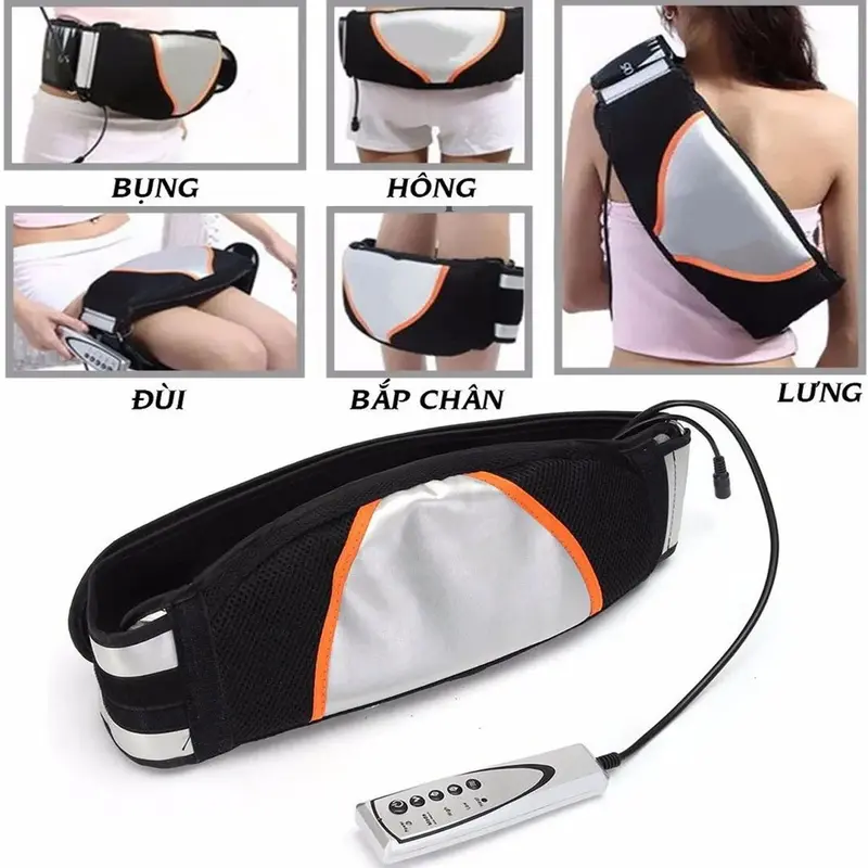 Máy Massage Bụng. Mát xa phù hợp bụng cổ vai gáy lưng bắp tay bắp chân- Máy massage 1
