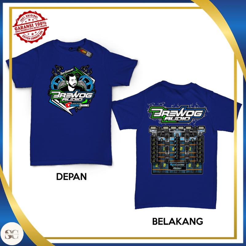 [SC] | Baju Kaos Anak Sound System Brewog Audio Sound Horeg Team Sotok 1-10 Tahun Laki-laki Full Logo | Cotton Combed 30s 3