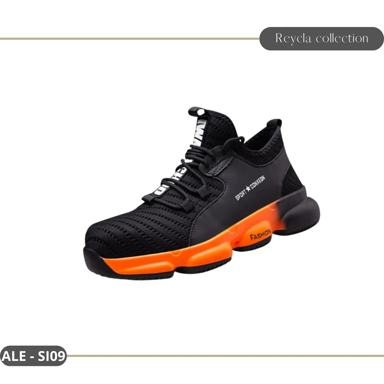 Sepatu Kerja Safety Pria Shoes Cowok Ujung Besi Baja  Model Boots Casual Sneakers  High Quality Premium Waterproof