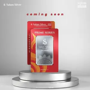 SALAM SILVER - Prime Series - Ukuran 250 gr s/d 1 gr - PERAK 9995 - 250 gr - 100 gr