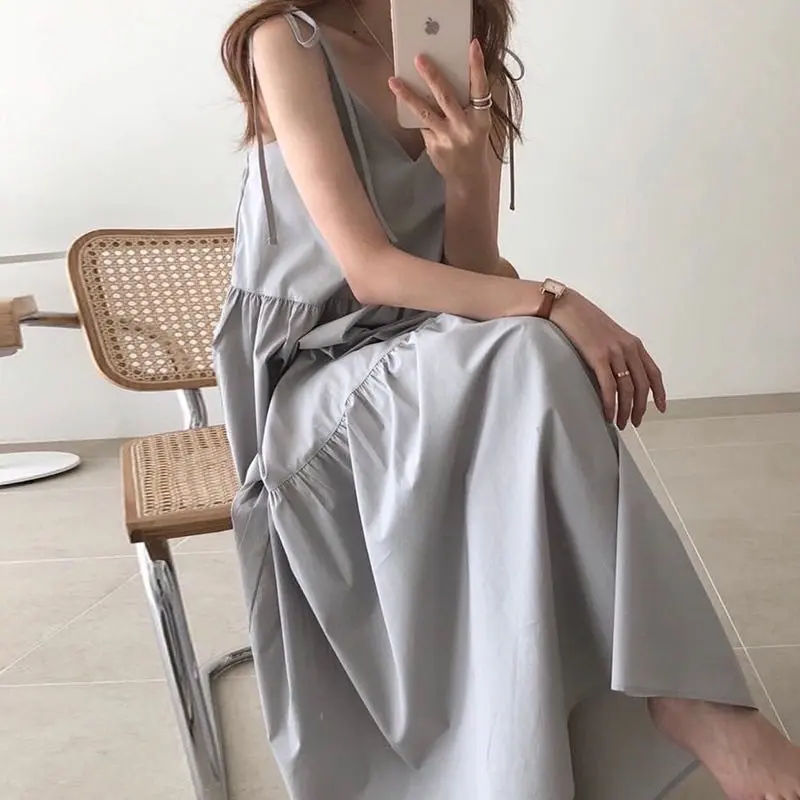 Fashion Korean Maxi Dress - TikTok Shop Philippines