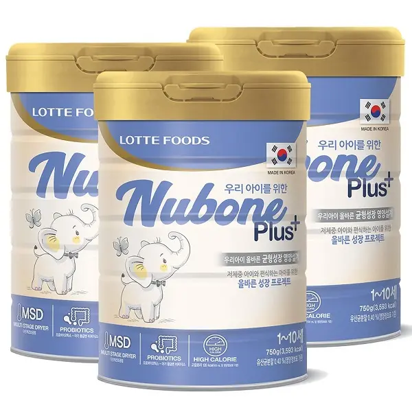Sữa bột Nubone con voi Hàn Quốc Lon 750g