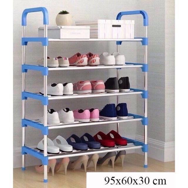 Kệ để giầy dép cao cấp đa năng - Kệ 5 tầng loại 1 nội địa Trung Kitchen Giao Màu Ngẫu Nhiên Nhà Bếp