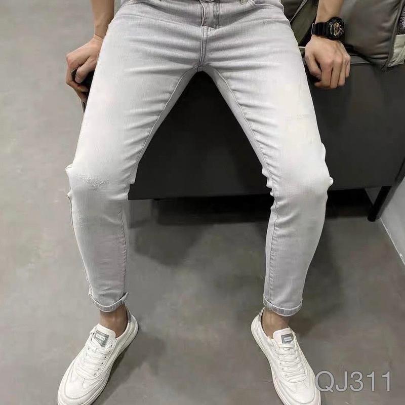 Quần Jean Nam Trơn 311 Thời Trang Form Skinny chất vải dày co giãn Mr Smile 99 QJ037 Menswear Jean