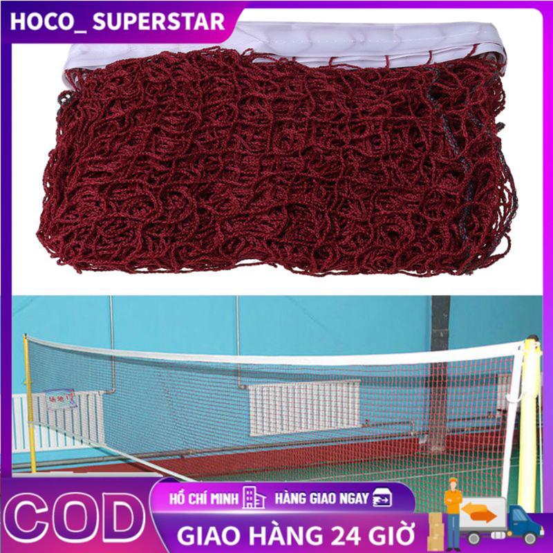 6.1X0.75M lưới bóng chuyền cầu lông Huấn Luyện Thể Thao Chuyên Nghiệp Lưới Cầu Lông Tiêu Chuẩn Trong Nhà Ngoài Trời Vợt Cầu Lông Cán Vợt Sport
