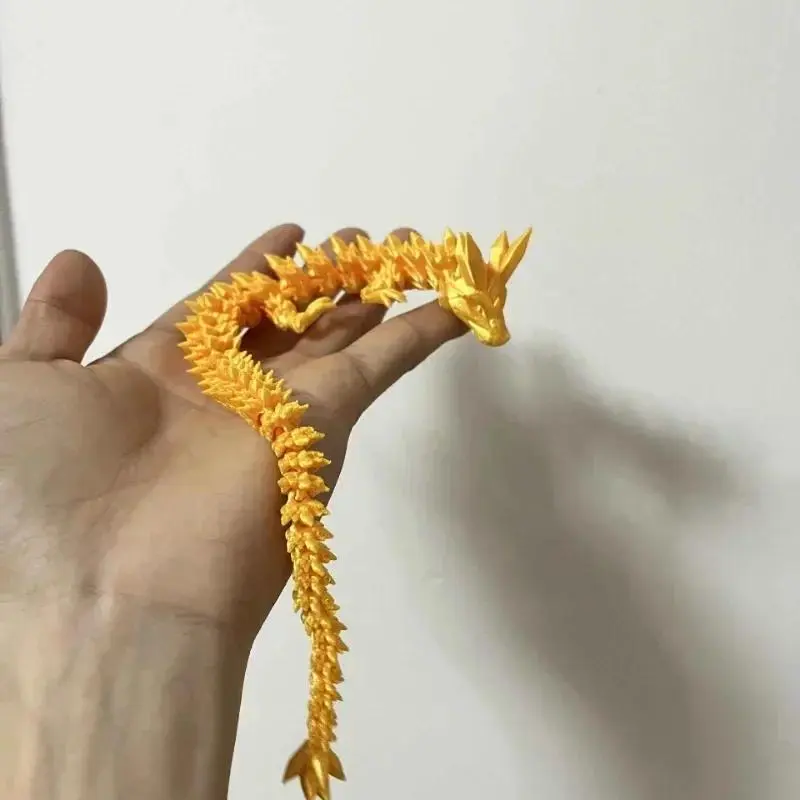 New 3D Printed Chinese Dragon Full Body Joints That Can Move Home Furnishings and Decorations Are Worth Collecting Creative Toys Design Decorating 5