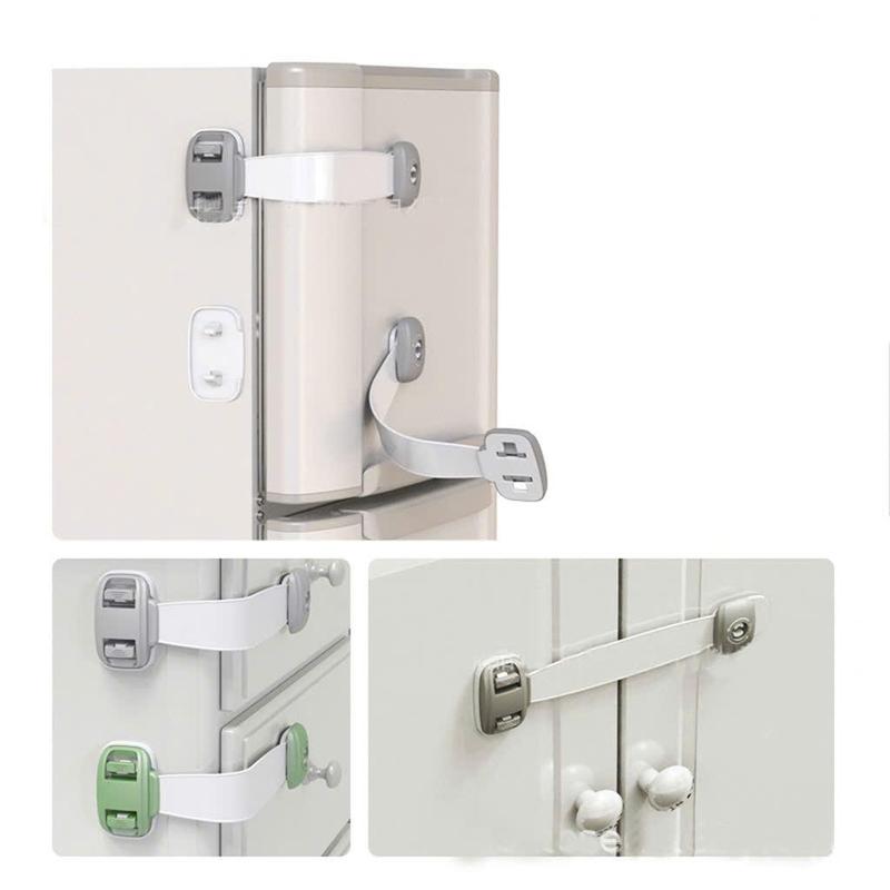  Khóa tủ chặn cửa tủ lạnh tủ quần áo an toàn cho bé 