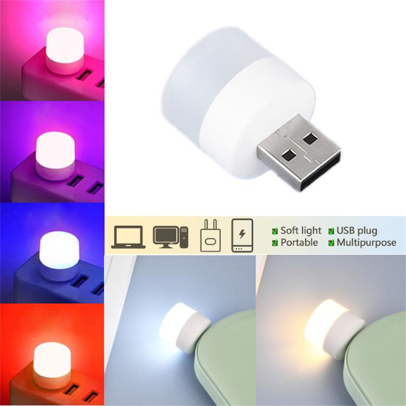 Mini Night Light Emergency USB Bulb warm White  Light Usb Light Plug and Play Led Light Led Bulb 2