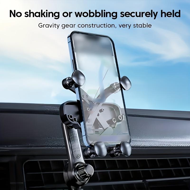 Product Introduction of New Gravity Car Phone Holder Air Vent Clip Mount Mobile Cell Stand Car Navigation Phone Stand 4