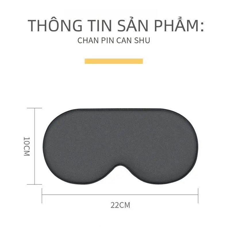 Bịt Mắt Ngủ 3D Thoáng Khí, Mềm Mại - Bịt Mắt Chống Chói, Thư Giãn Mắt Khi Ngủ 6