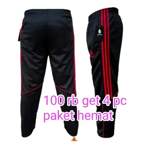 trening olahraga 100 rb get 4 pc tebal distro kekinian celana panjang unisex Sport adem random pas l