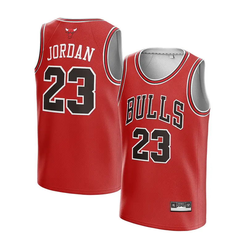 ORIGINAL] Jersey Michael Jordan Chicago Blls #23 MERAH RED Shop