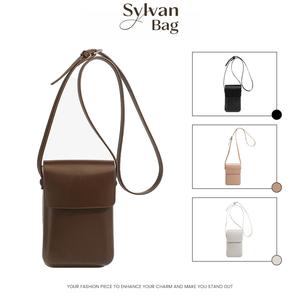 กระเป๋าสะพายข้างผู้หญิง กระเป๋าสะพายข้าง กระเป๋าโทรศัพท์มือถือ ทำจากหนังคุณภาพดี แฟชั่น shoulder  bag