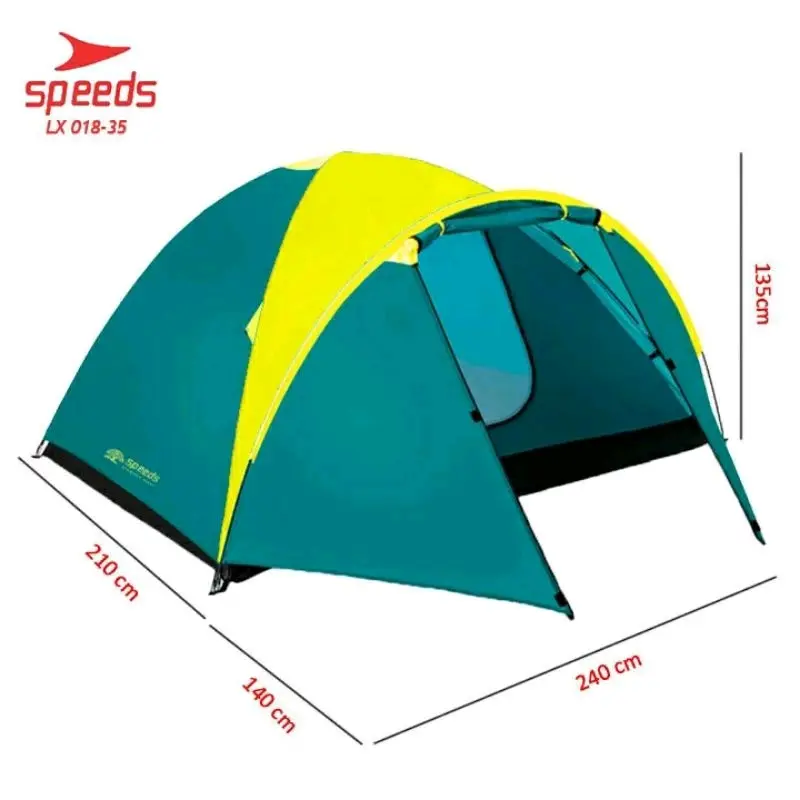 TENDA CAMPING SPEEDS LX018-35  240cm x 210cm x 135cm 0