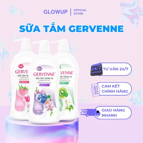 Sữa Tắm Nữ Gevenne Trắng Da Hương Nước Hoa thơm lâu 900G