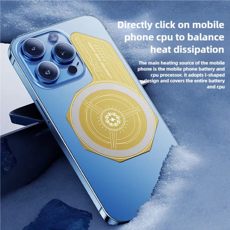 Aluminum Material Sheet for Mobile Cooler Cooling Plate Thermal Conductive Silicon Cooler Accessories Cooler Holder