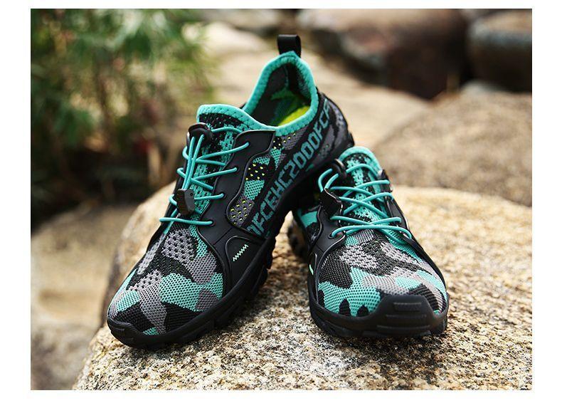 Product Introduction of [1171 People Collection] Outdoor Casual Shoes Upstream Shoes Men's Breathable Hiking Shoes Summer Fishing Shoes Riding Mesh Surface Lightweight Quick-Drying Wading Shoes 20