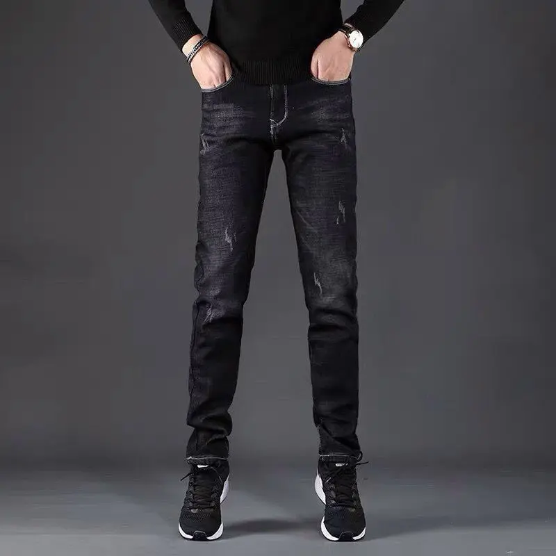 (MS310) Quần jean nam co giãn 4 chiều,quần bò nam,form chuẩn,ống côn phong cách -AC MEN JEANS jeannam