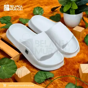 Sendal slop karet eva anti slip size 36-44 sandal cwe / cwo sendal pria distro keren Shoes