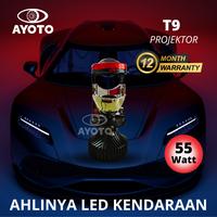 Gambar AYOTO Lampu Soket H4 Projie, T9-H4, Warna Putih, garansi 1 tahun Car Car - T9-H4 PUTIH dari AyotoLED Kota Administrasi Jakarta Barat 1 Tokopedia