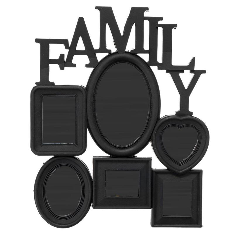 Creative Wall Mounted Photo Holder Display, 1 Count Modern Opening Photo Collage Frames, Plastic Family Photo Frame, Home Decor Photo Frame for Bedroom 6