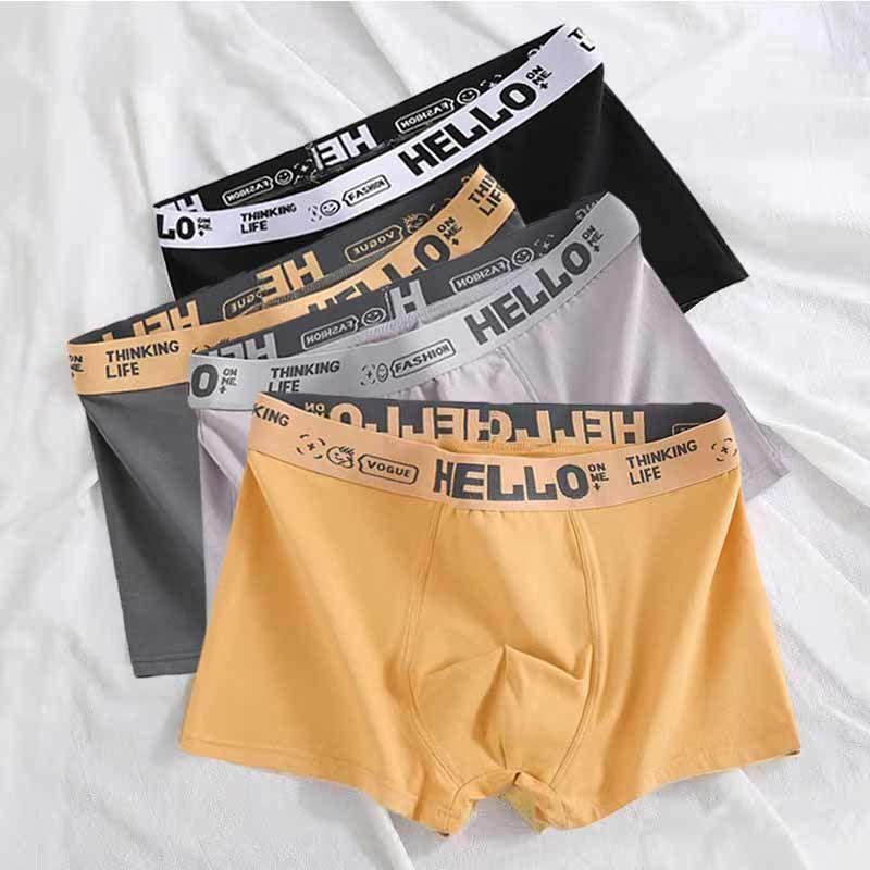 Quần Lót Nam, Quần Lót Rộng Rãi, Quần Đùi Thoáng Khí, Quần Đùi Boxer, Thích Hợp Cho Bé Trai Và Thanh Thiếu Niên, Quần Lót Kháng Khuẩn, Bộ Sưu Tập Người, [5027 Bộ Sưu Tập] 5