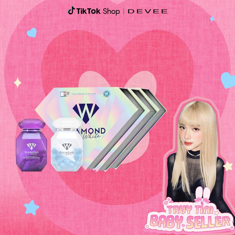 COMBO 3 Set Viên uống dưỡng da Diamond White Day & Night