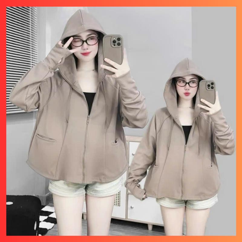 Áo chống nắng Nữ Chất UMI Hàn dày dặn cản tia UV mẫu mới