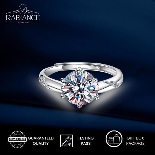 [ PROMO LIVE ] Cincin R006   Wanita Wanita  Ring Tunangan Nikah Kawin wedding ring Lapisan Aesthetic Adjustable Wanita Tunangan Nikah Kawin Wedding Elegan Perhiasan | Radiance Jewelry 0