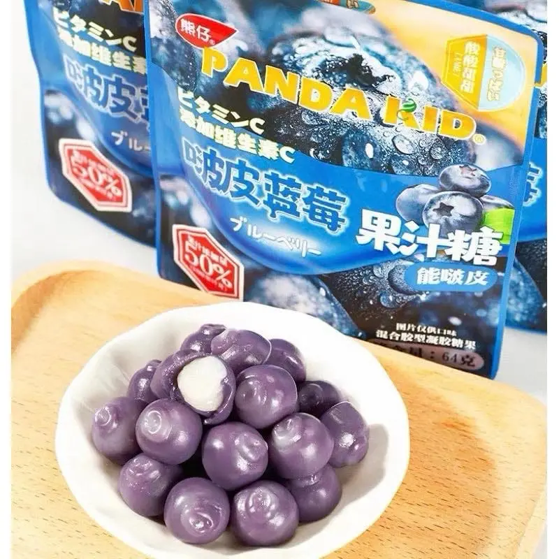 Kẹo Dẻo Trái Cây Bóc Vỏ 8D Panda Kid 19 vị tự chọn Quyền Béo Food 3