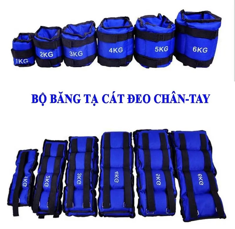 Bộ 2 Băng Tạ Cát 6kg (Mỗi Bên 3kg) Đeo Chân Tay Hỗ Trợ Tập Chạy bộ,Hít Xà Cao Cấp Nam Nam 5