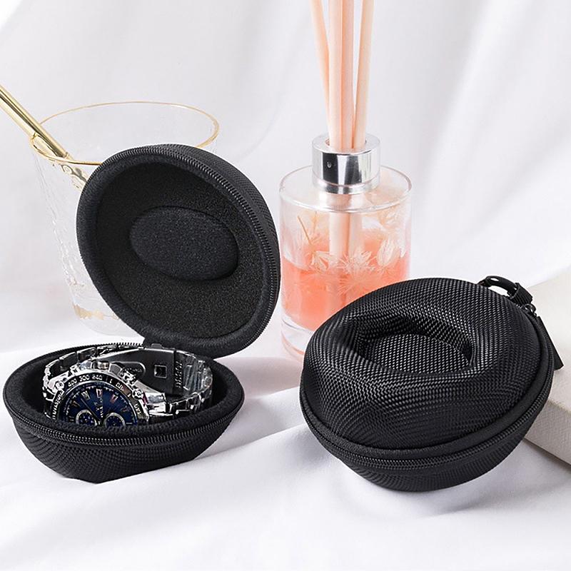 Hộp đựng đồng hồ du lịch 1 chiếc, hộp lưu trữ di động chống sốc và va đập cho đồng hồ đeo tay và đồng hồ thông minh