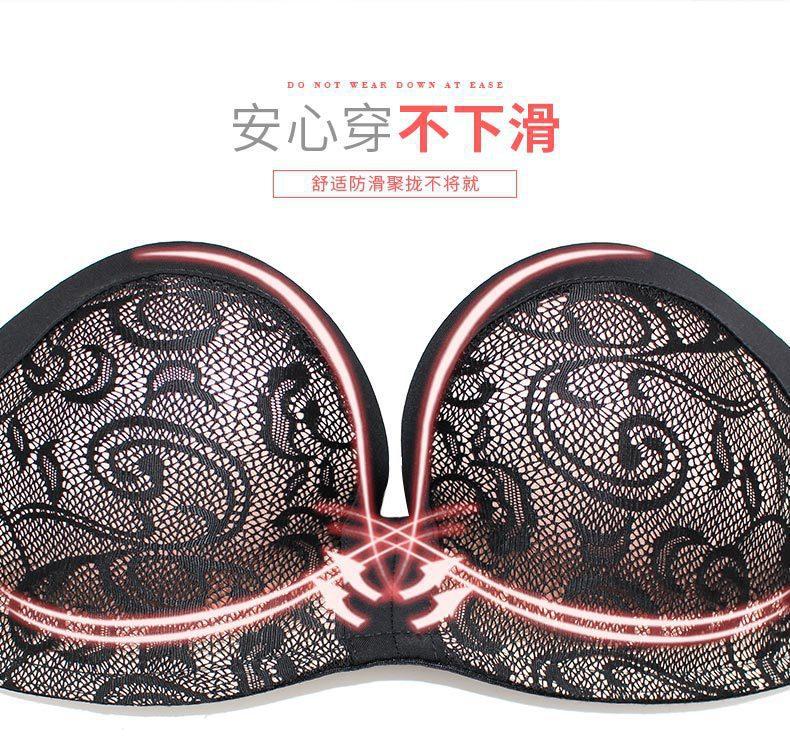 Product Introduction of Non-slip strapless invisible underwear bralette victoria secret  thuong cup  c  type c  cup gi  clothing balconette body  shaper  women invisible  scrunch 2