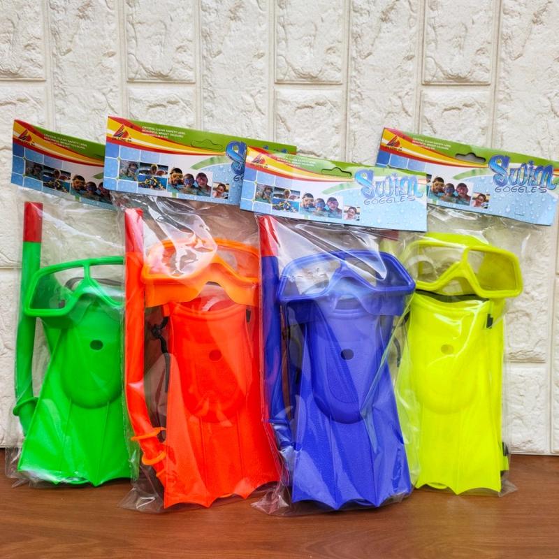 Set Kacamata Renang Kaki Katak Untuk Anak - Kacamata Difing Anak 1