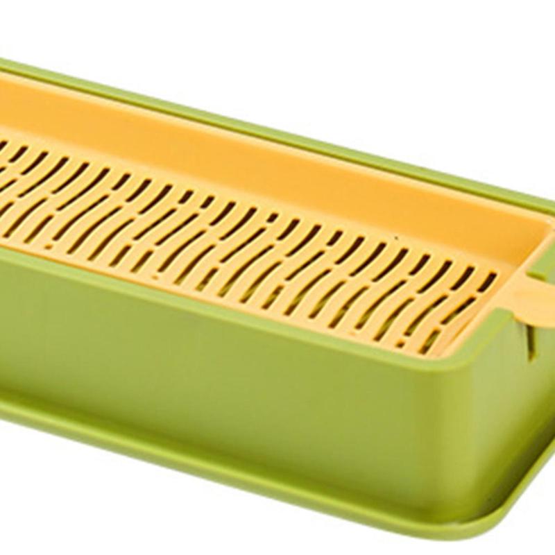 Product Introduction of Seed Sprouter Tray Hydroponic Cat Grass Box Wheatgrass Bean Sprouts Wheatgrass Grower Soil Free Cat Grass Sprouting Tray for Microgreens 2