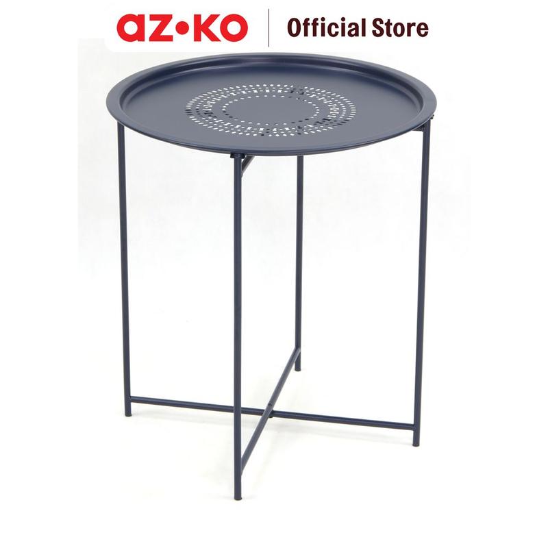 AZKO Soleil Meja Teras Tray Meja Luar Ruangan Garden Table Balcony Desk ...