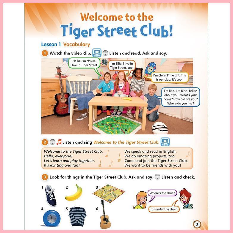 Product Introduction of สวัสดิการสด หนังสือเรียนภาษาอังกฤษประถมศึกษา Tiger Time 1-6 Students Book Pelangithai 12