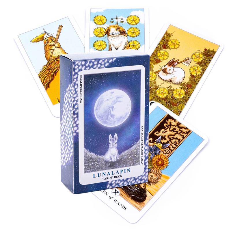 Product Introduction of Bộ Bài Tarot, 78 Chiếc, Thiết Kế Hình Thỏ Lunalapin, Trò Chơi Tarot, Thích Hợp Cho Bữa Tiệc Trò Chơi Tarot 26