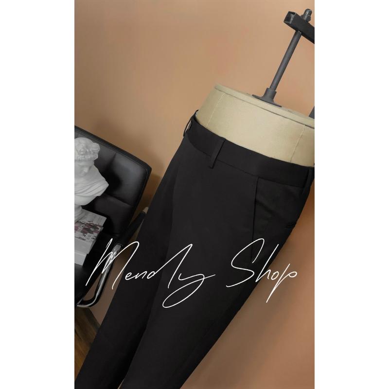Quần Âu Nam Cashmere chất liệu thoáng mát Menswear Pants tối giản quandai quần 9