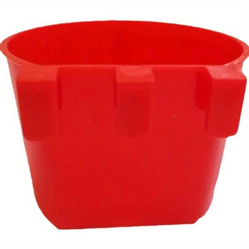 Semicircle Cage Cups, 10pcs Birds Feeders Seed Bowl, Chicken Feeding Watering Dish, Rabbit Water Food Hanging Wire Cages Box, Pet Supplies 3