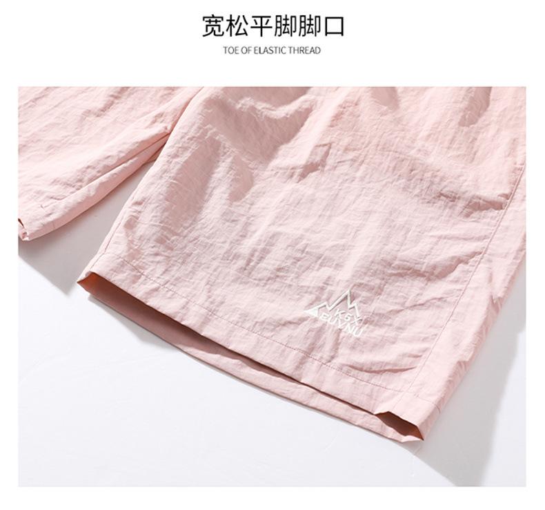 Product Introduction of Summer Couple Shorts - Women's & Men's Quick-Dry 5-Inch Shorts, Lightweight Breathable Gym Beach Shorts, Loose Fit Casual Shorts for Swimming Sports 9