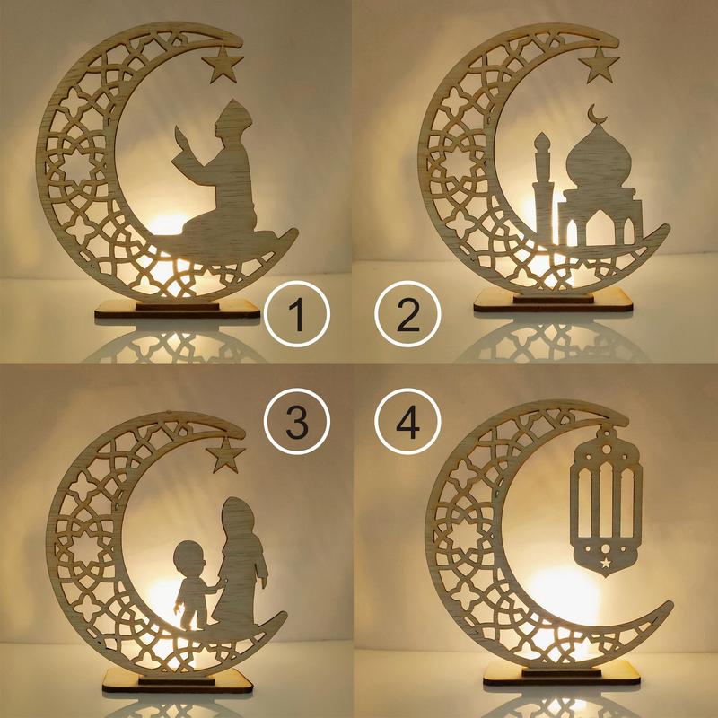 lampu lebaran idul fitri dekorasi lilin ramadhan ornament bulan 1