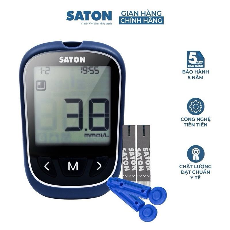 [Bảo Hành Trọn Đời] Máy Đo Đường - Thử Tiểu Đường SATON Công - TikTok ...
