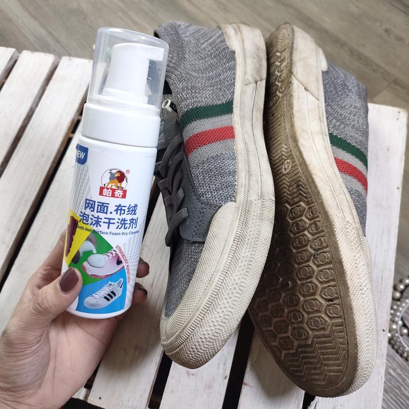 Chai xịt vệ sinh giày 150ml bọt tuyết bình sịt làm sạch giầy cao cấp lọ dung dịch giặt khô không cần dùng nước