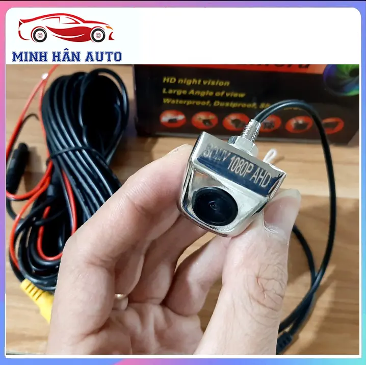 Camera lùi AHD cho màn hình Android, camera lùi siêu sắc nét với độ phân giải cao , chống mưa tuyệt đối