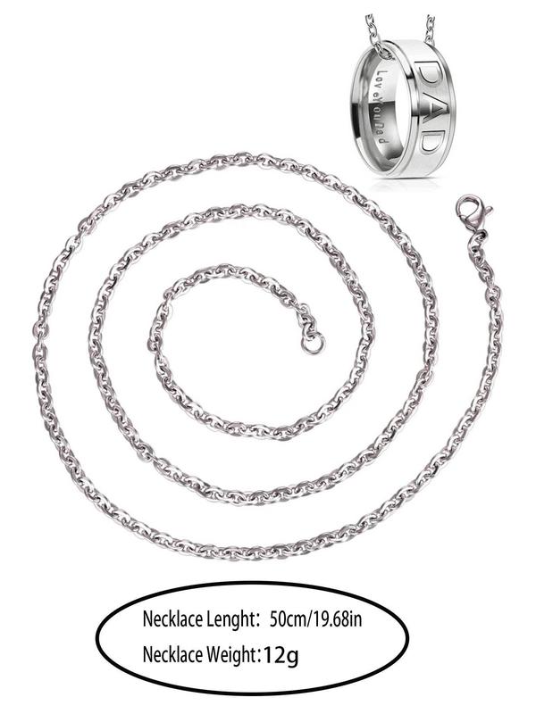 Men's 2024 Summer New Fashionable Jewelry Set, Pendant Necklace Keychain Link Braided Bracelet Matching Jewelry & Mug for Party, Trendy All-match & Exquisite Jewelry As Gift 3