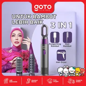EXCLUSIVE Goto Living x Bella Shofie Hairco Hair Dryer Sisir Blow Hairdryer Pengering Rambut 3in1 #CR