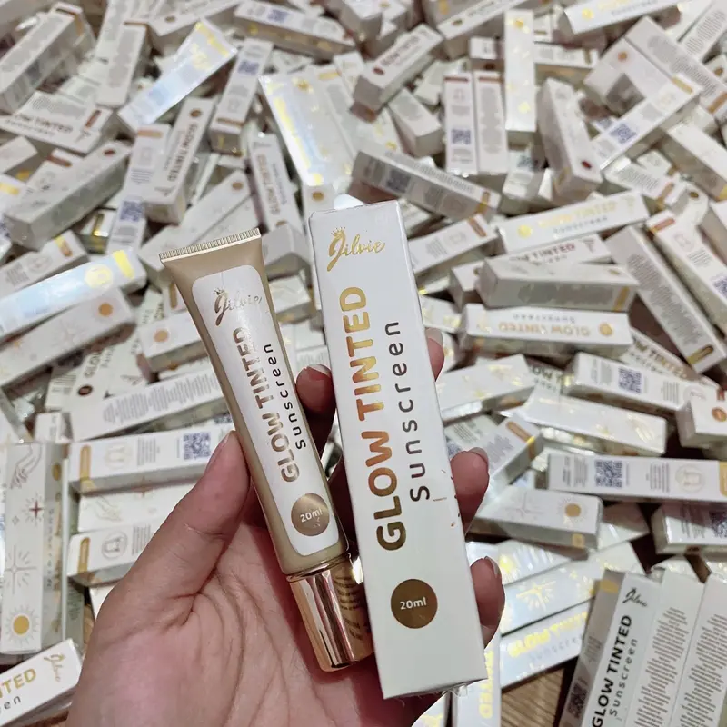 Jilvie Sunscreen Waterproof untuk Wajah Mencerahkan 3