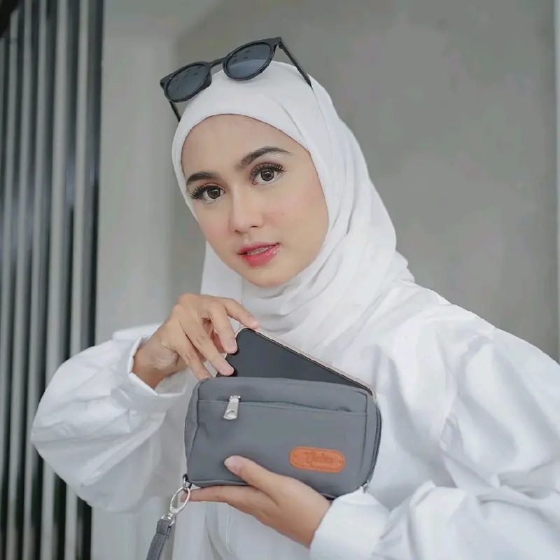 MIKHA WALLET BY GABIA POUCH Wanita Pink dompet cantik 4